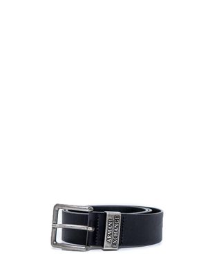 Gértel Armani Exchange aus Leder, schwarz, 90 cm