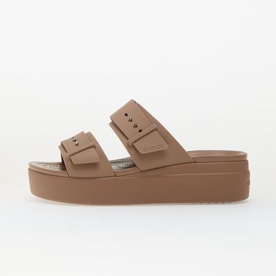 Sneakers Crocs Blaue Sportschuhe aus Leder