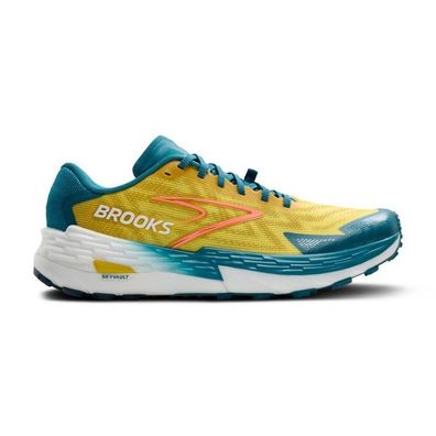 Sportschuhe Brooks Catamount 4 Gelb Blau Trail