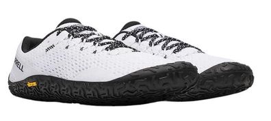 Sportschuhe Merrell Vapor Glove 6 Weiß und Schwarz