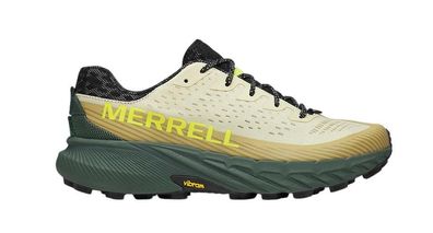 Trail Laufschuhe Merrell Agility Peak 5 beige und grén