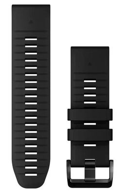 Armband Garmin Quickfit aus Silikon, schwarz
