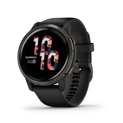 Sportuhr Garmin Venu 2 45 mm Schwarz