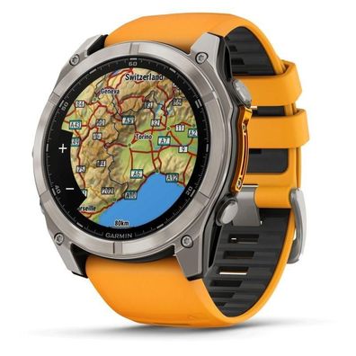 GPS-Uhr Garmin Fenix 8 mit AMOLED-Display