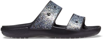 Sandalen Crocs Classic Glitter Schwarz