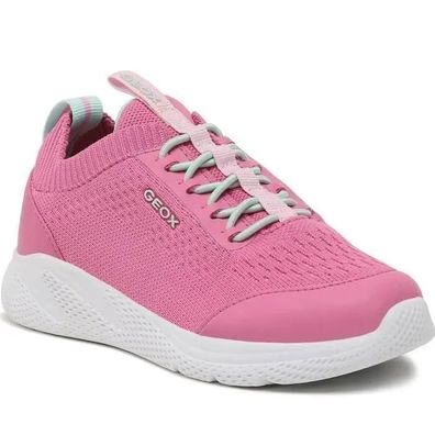 Sneakers Geox Kinder leichte atmungsaktive rosa