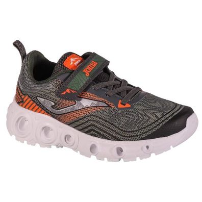 Sneakers Joma Unisex Kinder Sportliche Velcro Schuhe Schwarz