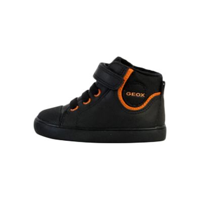 Sneakers Geox Unisex fér Kinder, Schwarz, Modell Gisli
