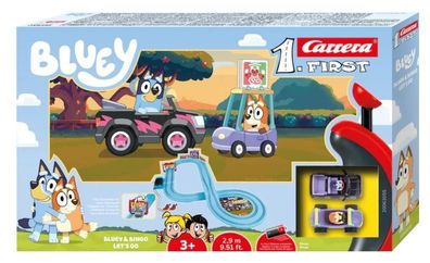 Carrera FIRST 63055 Bluey & Bingo -Lets Go