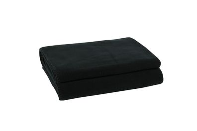 Zoeppritz Basis Soft-Fleece black blanket 980 65% Polyester, 35% Viscose 160x200