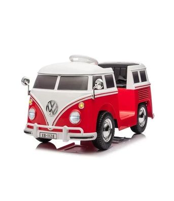 Volkswagen T1 Oldtimer Bus Kinder Elektroauto 2x12V - EVA, Bluetooth, RC, Leder