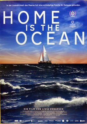 Home is the Ocean - Original Kinoplakat A1 - Doku v. Livia Vonaesch - Filmposter