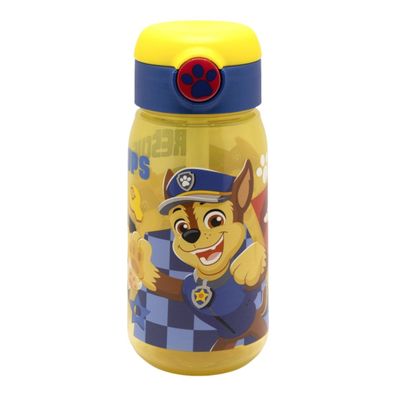 Paw Patrol Wasserflasche 510ml Kinderflasche mit Trinkhalm & Deckel