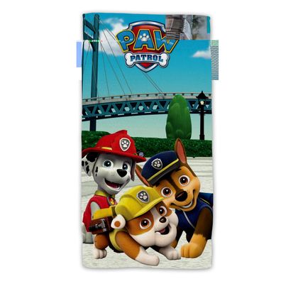 Paw Patrol Baumwolle Strandtuch Frottee Badetuch mit Premium Druck, 70x140 cm