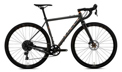 NS Bikes RAG+ 2, 700C Gravel Black 28&quot; Diamant Gravelbike in Schwarz