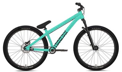 NS Bikes Movement 2, DJ/Slopestyle Toothpaste 26" Diamant BMX-Rad in Türkis