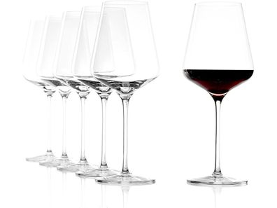 Stölzle Lausitz Set 6 Stück Quatrophil Bordeauxkelch klar 231 00 35 | EAN 40126321