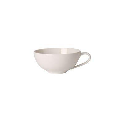 Villeroy & Boch Vorteilset 6 Stück For Me Teeobertasse Premium Porcelain weiß