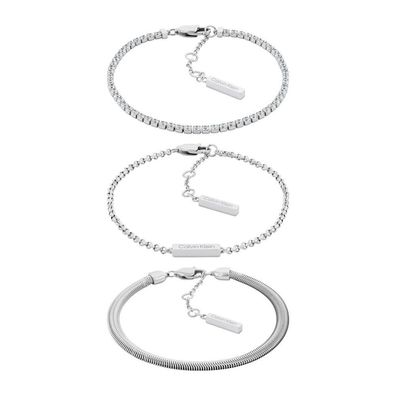 Calvin Klein - 35000796 - Armband - Damen - Edelstahl - silber - 16 + 2,5cm