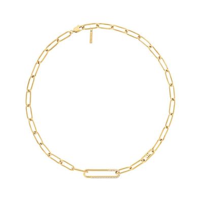 Calvin Klein - 35000537 - Halskette - Damen - gelbgold plattiert - 40 + 5cm