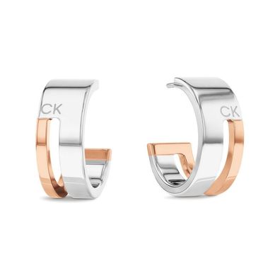 Calvin Klein - 35000678 - Ohrringe - Damen - bicolor plattiert