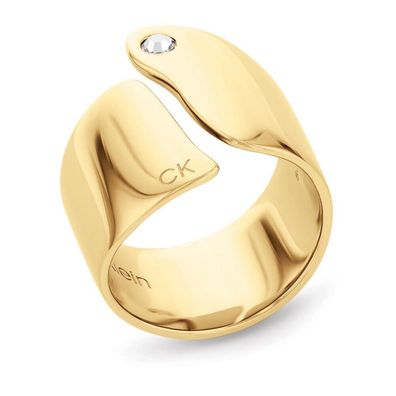 Calvin Klein - 35000663 - Ring - Damen - gelbgold plattiert