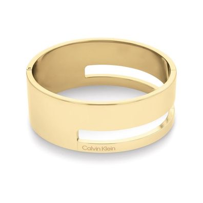 Calvin Klein - 35000673 - Armreif - Damen - gelbgold plattiert - 60x52mm