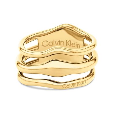 Calvin Klein - 35000723 - Ring - Damen - gelbgold plattiert