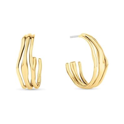 Calvin Klein - 35000721 - Ohrringe - Damen - gelbgold plattiert