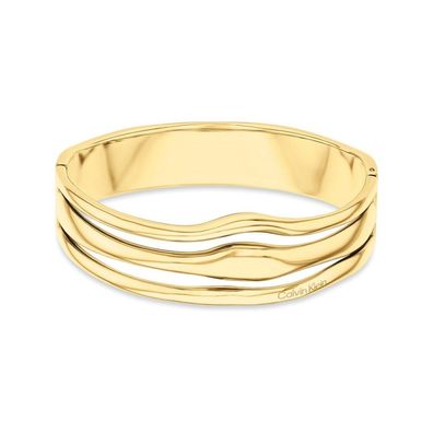 Calvin Klein - 35000719 - Armreif - Damen - gelbgold plattiert - 60x52mm