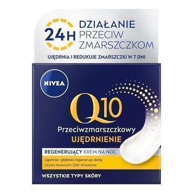 Nivea Q10 Power Nachtcreme, Anti-Falten & Straffend, 50 ml