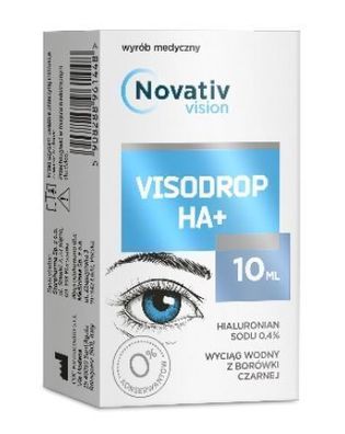 Novativ Vision Hyaluronsäure Augenpflege Tropfen - 10 ml