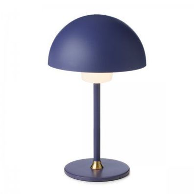 Halo Design 747603 Moon Light LED Akku Tischleuchte blau messing