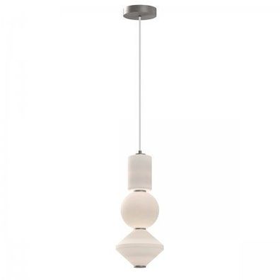 Elstead Lighting Bijou LED Pendelleuchte Nickel Gebürstet 3000K