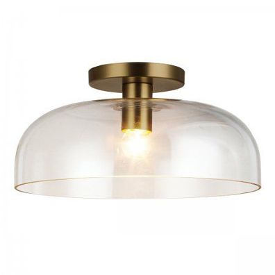 Elstead Lighting Sylvia Deckenleuchte 1-flammig Gebürstetes Gold