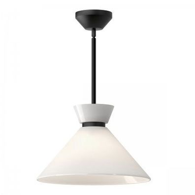 Elstead Lighting Halston Pendelleuchte 1-flammig Mattschwarz