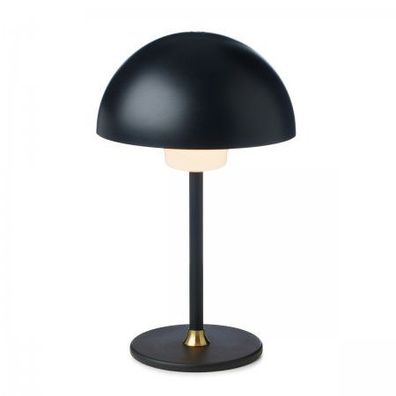 Halo Design 747573 Moon Light LED Akku Tischleuchte schwarz messing