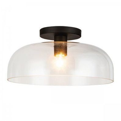 Elstead Lighting Sylvia Deckenleuchte 1-flammig Schwarz