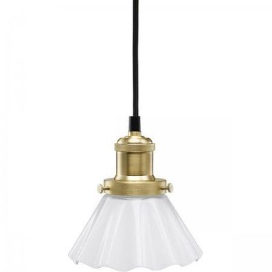 PR Home 3121510 Pendelleuchte August Small Opal gewellt 15cm