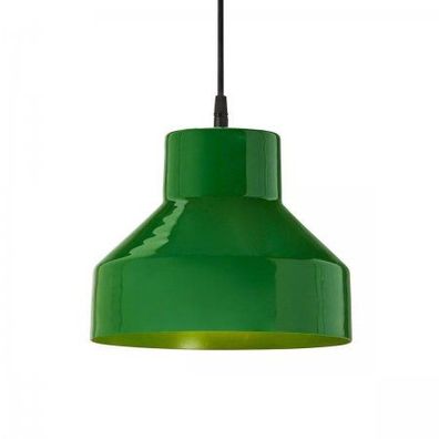 PR Home 4162613 Pendelleuchte Solo Grün Glänzend 26cm