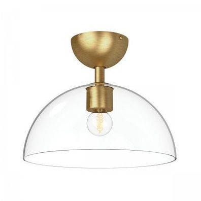 Elstead Lighting Jude Deckenleuchte 1-flammig Gebürstetes Gold