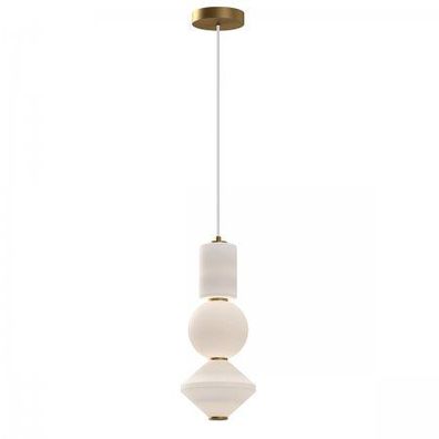 Elstead Lighting Bijou LED Pendelleuchte Altgold 3000K