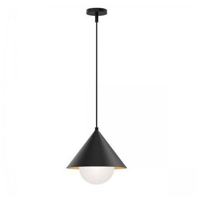 Elstead Lighting Remyck Pendelleuchte 1-flammig Schwarz