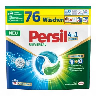 PERSIL Vollwaschmittel 4 in1 Discs Universal 76WL