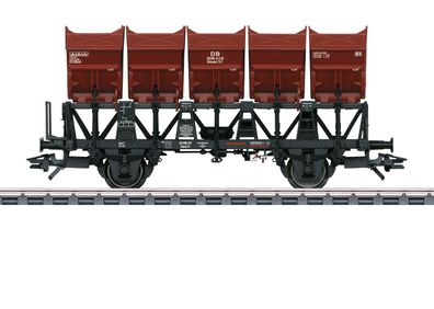 Märklin H0 46355 Güterwagen Muldenkippwagen 605 795 Ommi 51 braun 1:87