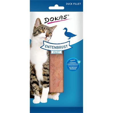 Dokas Cat 100% delikates Entenbrustfilet 9 x 22g