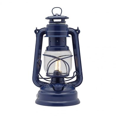 Feuerhand LED Laterne Baby Special 276 Cobalt Blue Dimmbar
