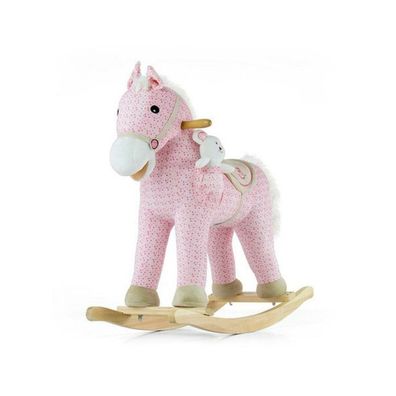 Schaukelpferd mit Melodie Milly Mally Pony rosa