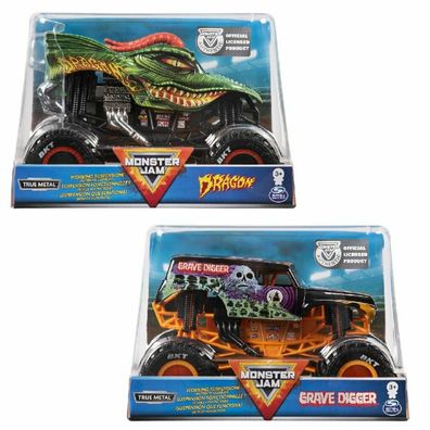 Monster Jam 1:24 Die Cast Trucks Ass
