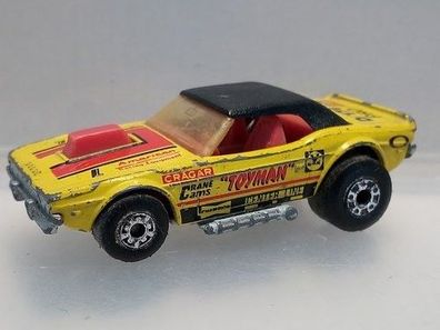 Dodge Challenger Toyman Drag Racing Matchbox Macau 1975 Superfast No.1D Modellauto